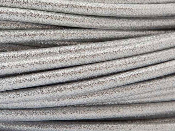 kabel 3 x 0,75mm stříbrný