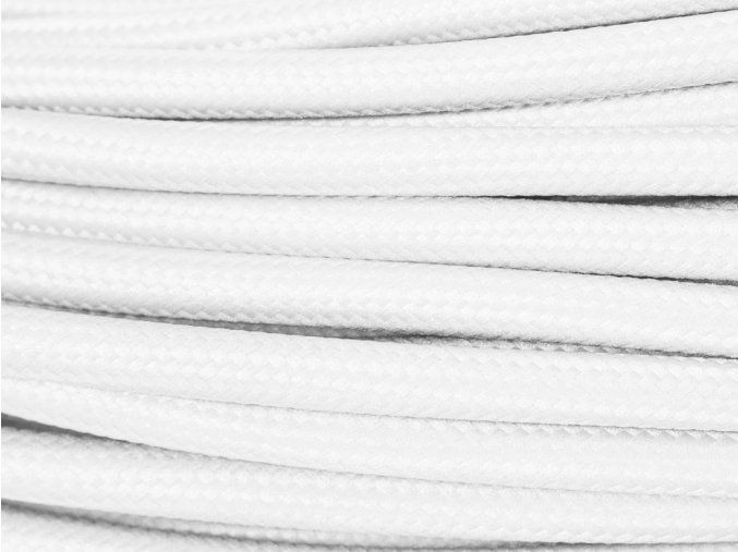 kabel 4 x 0,75mm bílý