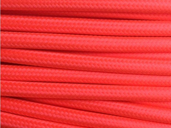 kabel 3 x 0,75mm svítivě červený