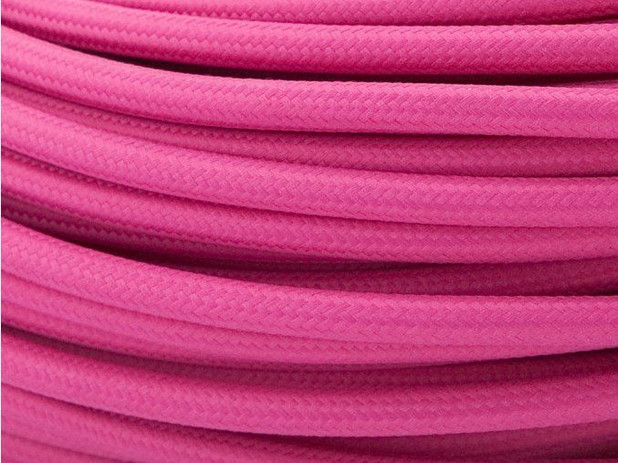 kabel růžovofialový 2 x 0,75mm