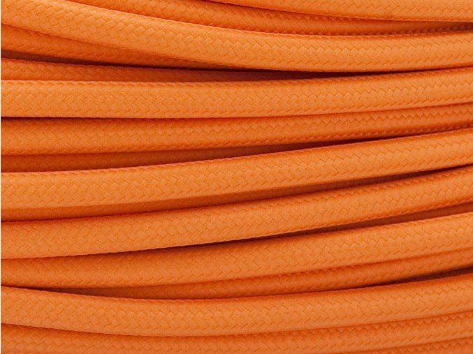 kabel 2 x 0,75mm oranžový
