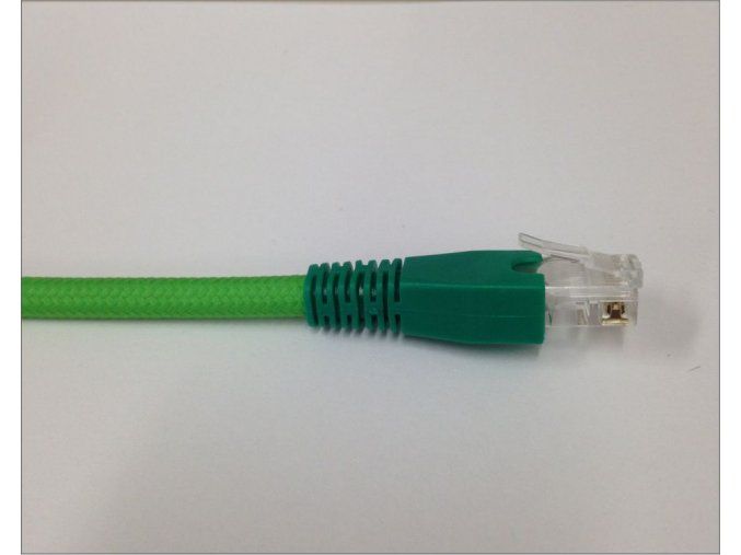 Konektor RJ 45 zelený