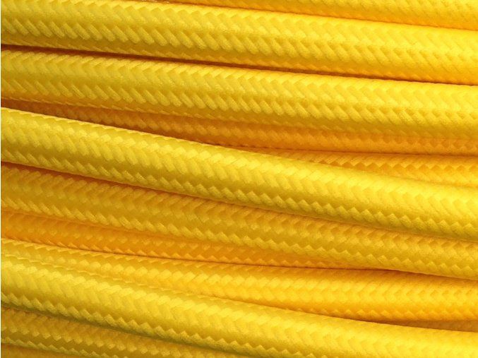 kabel žlutý 4 x 0,75mm