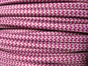 kabel 3 x 1mm růžovo šedý CIKCAK