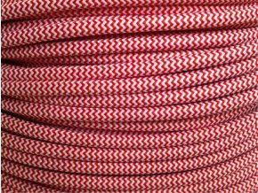 kabel 3 x 0,75mm červeno bílý CIKCAK
