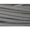 Textilní kabel 2 x 0,75mm s nosným lankem šedý 3028
