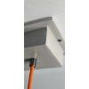 Keramický baldachýn šedý 15 cm | Terraluce