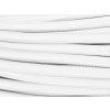 TEXTILNÍ KABEL 3 X 1,5MM BÍLÝ