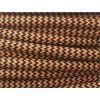 Textilní kabel 2 x 0,75mm CIKCAK černo oranžový