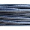 TEXTILNÍ KABEL 3 X 1,5MM šedomodrý